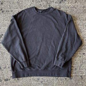 Zara Oversized  Washed Sweatshirt